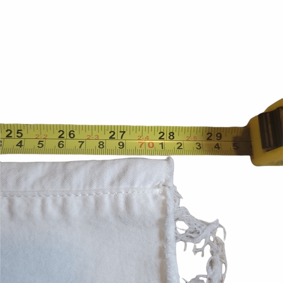 Topshop Moto Leigh White Raw Hem Skinny Jeans Denim Size 25 - Picture 7 of 10